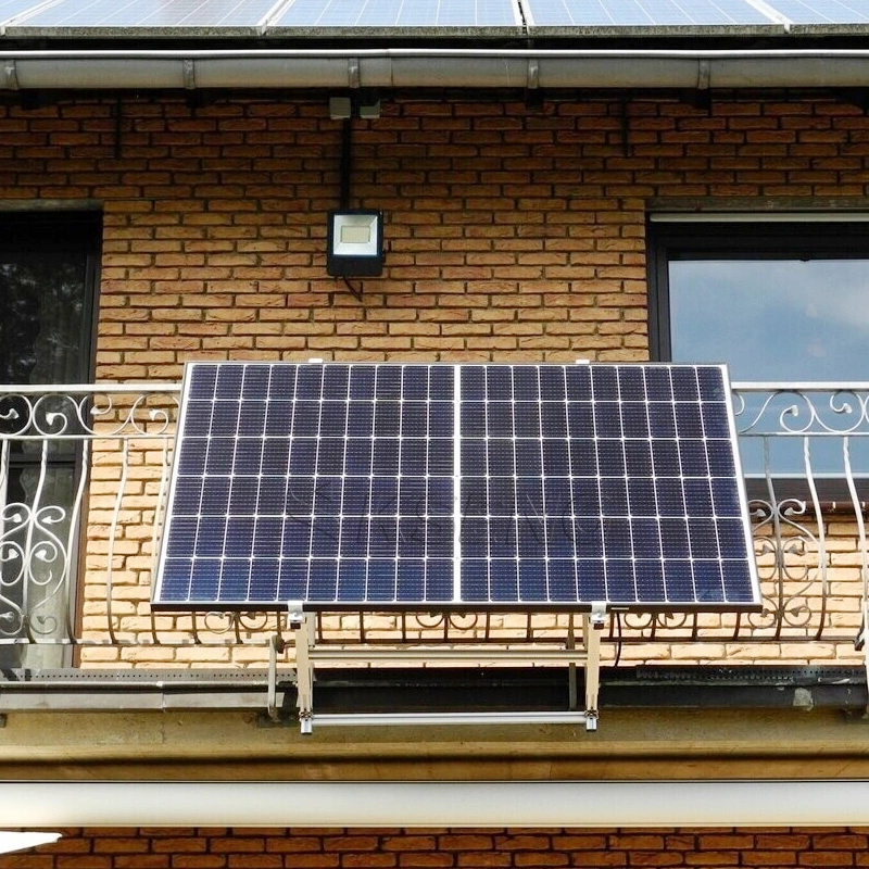 Automatically Adjusts Balcony Mounting Bracket Solar Panel Racking System Home Solar Mount Kit