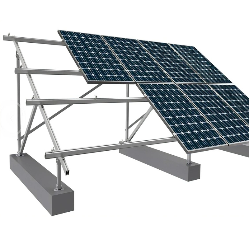 Top Quality Solar Bracket PV Bracket Ground Double Column Solar Energy Mounting System