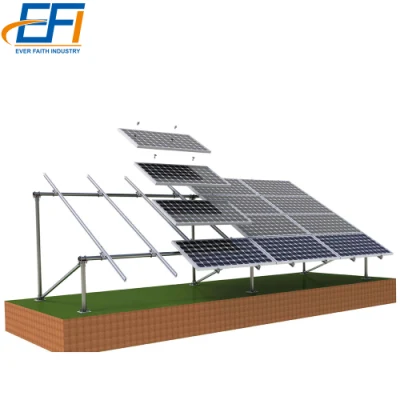 Solar Panel N Ground PV Mounting Racking Bracket Open Support System Guangzhou 500W