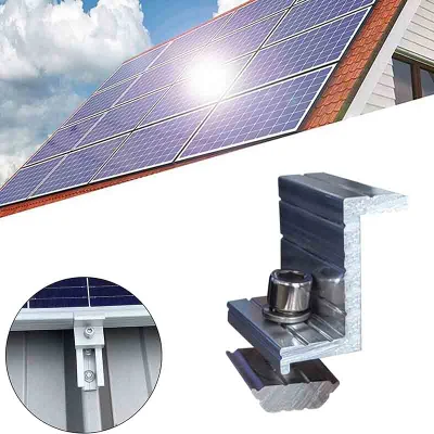Roof Panel Systems Mounted Tile Ballasted Wholesale PV Mount Carport Holder Rooftop Energy Domestic Pole Solar Mounting System