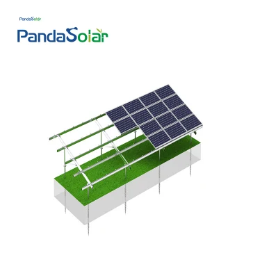 Solar Ground Anodized Aluminium Solar Panel Mounting Bracket Solar Power Kits Solar Energy Mounting System