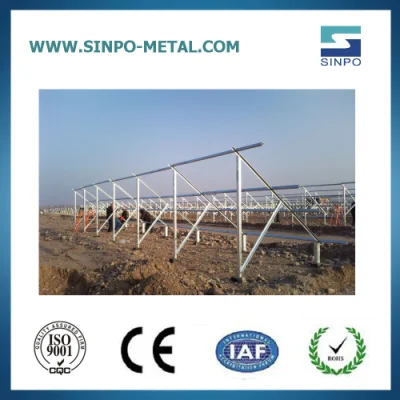 High Quality Pile Ground Solar Racking System PV Panel Mounting Stand